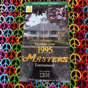 Highlights of the 1995 Masters Tournament - From Augusta Georgia - NEW 1995 VHS